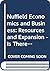 Nuffield Economics and Business: Option Books: Resource and Expansion - Is There a Limit to Growth? (Nuffield Economics and Business)