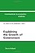 Explaining the Growth of Government (Volume 171) (Contributions to Economic Analysis, Volume 171)