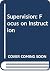 Supervision: Focus on Instr...