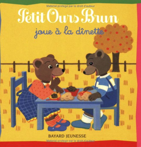 Petit Ours Brun Joue À La Dînette (Paperback)