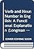 Verb and Noun Number in English: A Functional Explanation (Longman Current Affairs)