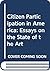 Citizen Participation in America by Stuart Langton