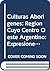 Culturas Aborigenes: Region Cuyo Centro Oeste Argentino: Expresiones Artisticas, Manufactura Ceramica Prehispanica, Recreaciones de Origina (Spanish Edition)
