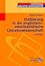 Einführung in die anglistisch-amerikanistische Literaturwissenschaft