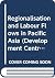 Regionalisation and labour flows in Pacific Asia (Development Centre studies)