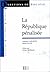 La République pénalisée (Questions de société) (French Edition)