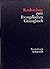 Konkordanz Zum Evangelischen Gesangbuch: Mit Verzeichnis Der Strophenanfange, Kanons, Mehrstimmigen Satze Und Wochenlieder