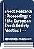 Shock Research: Proceedings...