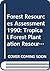 Forest resources assessment...