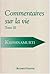 COMMENTAIRES SUR LA VIE VOL 3 (0003)