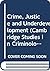 Crime, Justice and Underdev...