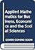 Applied Mathematics for Business, Economics and the Social Sciences