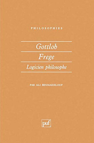Gottlob Frege, logicien philosophe (Paperback)