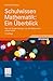 Schulwissen Mathematik: Ein Überblick: Was ein Studienanfänger von der Mathematik wissen sollte (German Edition)