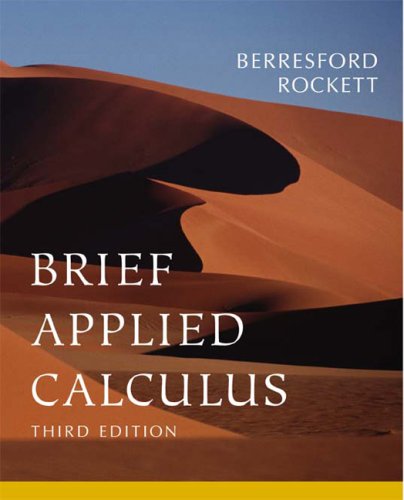 Brief Applied Calculus for Business (Hardcover)