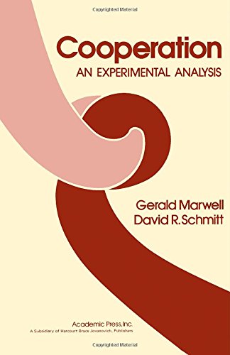 Cooperation: An experimental analysis (Hardcover)