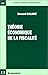 THEORIE ECONOMIQUE DE LA FISCALITE by Bernard Salanie