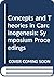 Concepts and theories in carcinogenesis: Proceedings of the 4th Annual Symposium of the European Organization for Cooperation in Cancer Prevention ... 11-13, 1986 (International congress series)