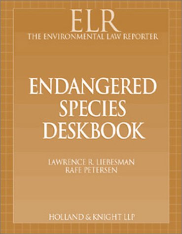 Endangered Species Deskbook (Paperback)