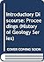 Introductory Discourse: Proceedings (History of Geology Series)