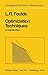 Optimization Techniques: An Introduction (Undergraduate Texts in Mathematics)