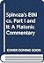 Spinoza's Ethics: Part I and II. A Platonic Commentary