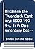 Britain in the twentieth century by Lawrence and Jones Harriet ...