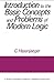 Introduction to the Basic Concepts and Problems of Modern Logic