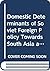 Domestic Determinants of Soviet Foreign Policy Towards South Asia and the Middle East