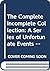 The Complete Incomplete Collection (Books #1-12)