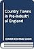 Country Towns in Pre-Industrial England by Peter      Clark