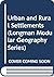 Urban and Rural Settlements...