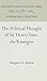 The Political Thought of Sir Henry Vane, the Younger (Anniversary Collection)