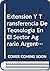 Extension y Transferencia de Tecnologia En El Sector Agrario Argentino (Spanish Edition)