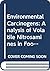 Environmental carcinogens by Harold Egan