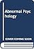 Abnormal Psychology