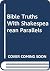 Bible Truths With Shakespearean Parallels