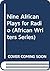 Nine African Plays for Radio by Gwyneth Henderson