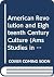American Revolution and Eig...