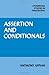 Assertion and Conditionals (Cambridge Studies in Philosophy)