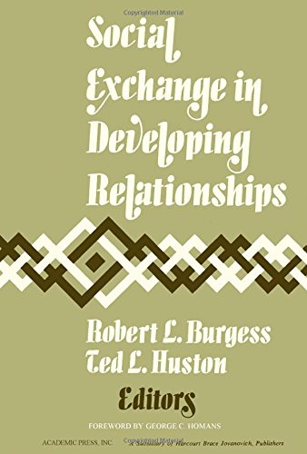 Social Exchange in Developing Relationships (Hardcover)