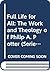 Full Life for All: The Work and Theology of Philip A. Potter