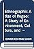 Ethnographic Atlas of Ifugao: A Study of Environment, Culture, and Society in Northern Luzon