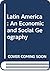 Latin America; an economic and social geography by J.P. Cole