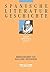 Spanische Literaturgeschichte.