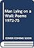 Man Lying On A Wall: Poems 1972-75