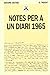 Notes per a un diari 1965