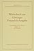 Worterbuch zur Gottinger Frauenlob-Ausgabe (ABHANDL.D.AKAD.DE... by Karl Stackmann