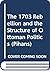 The 1703 Rebellion and the Structure of Ottoman Politics (Pihans)