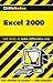 Cliffsnotes Creating Spreadsheets With Excel 2000